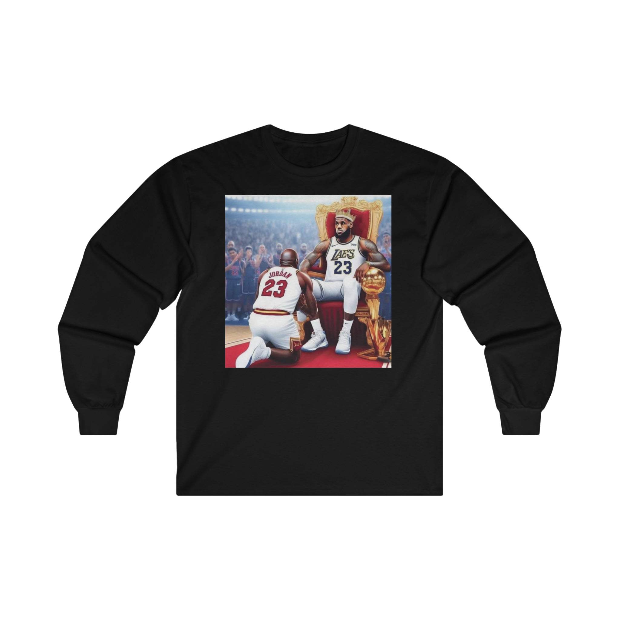 "Bow Down" Ultra Cotton Long Sleeve Tee