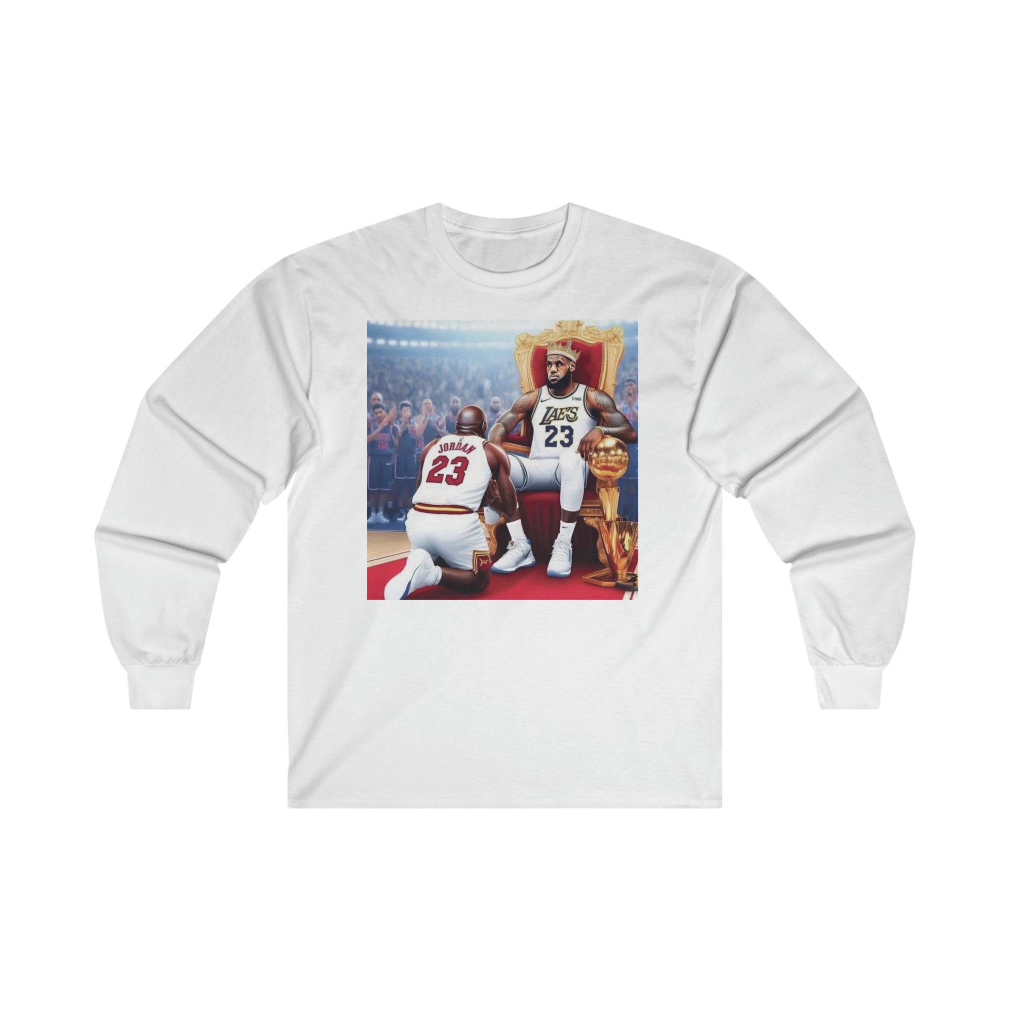 "Bow Down" Ultra Cotton Long Sleeve Tee