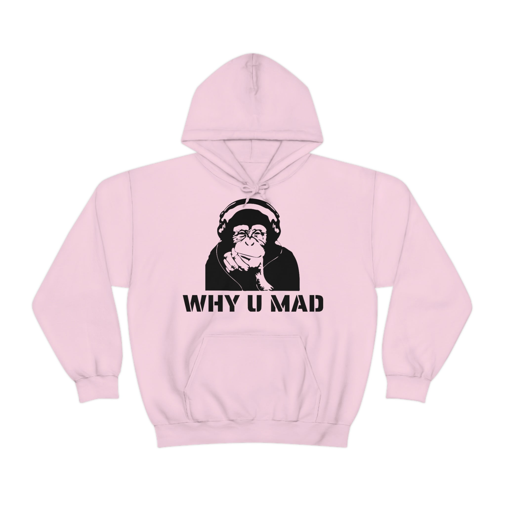 "Why U Mad" Unisex Heavy Blend™ Hooded Sweatshirt