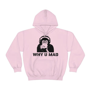 "Why U Mad" Unisex Heavy Blend™ Hooded Sweatshirt