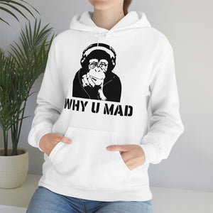 "Why U Mad" Unisex Heavy Blend™ Hooded Sweatshirt