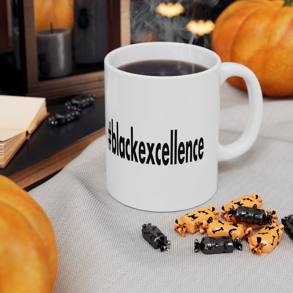 "#blackexcellence" Ceramic Mug 11oz (USA)