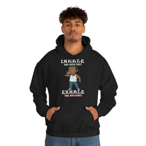 "Inhale/Exhale" Unisex Heavy Blend™ Hooded Sweatshirt