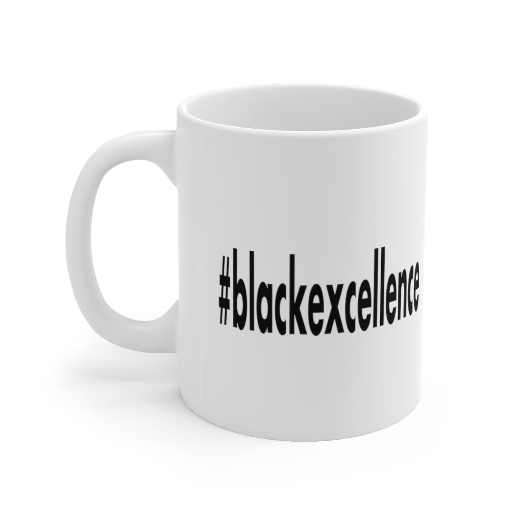 "#blackexcellence" Ceramic Mug 11oz (USA)