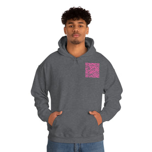 "QR Support" Unisex Heavy Blend Hooded Sweatshirt