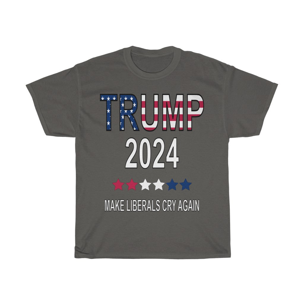 Unisex "Trump 2024" Heavy Cotton Tee (USA)