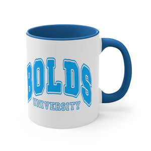 "Bolds University" Accent Coffee Mug, 11oz (USA)