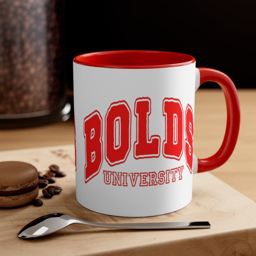 "Bolds University" Accent Coffee Mug, 11oz (USA)