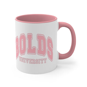 "Bolds University" Accent Coffee Mug, 11oz (USA)