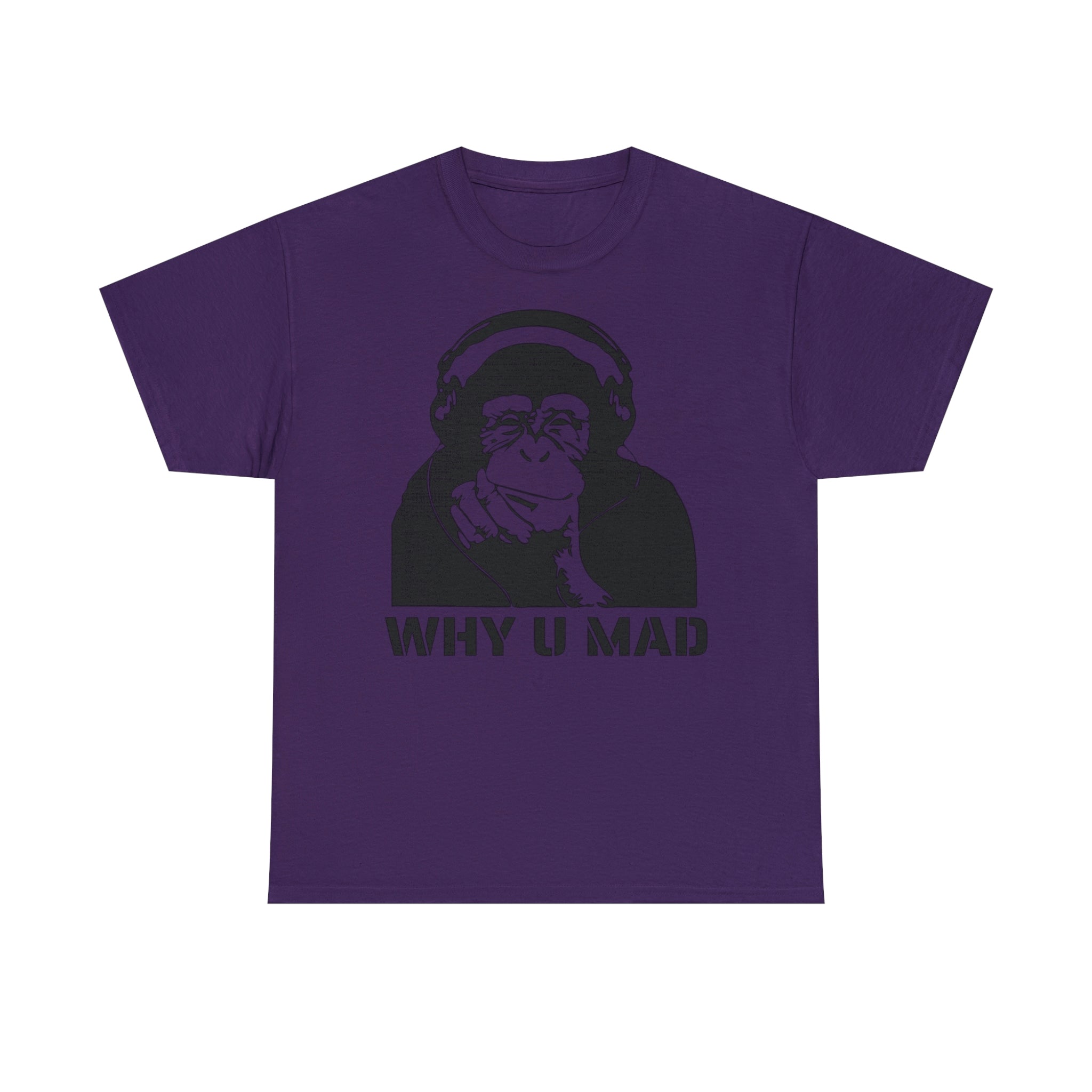 "Why U Mad" Unisex Heavy Cotton Tee