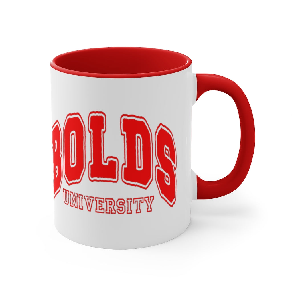 "Bolds University" Accent Coffee Mug, 11oz (USA)