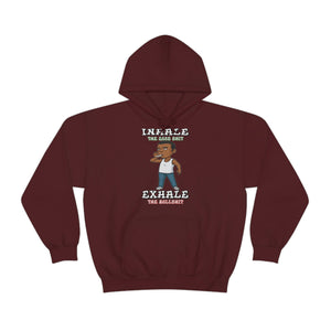 "Inhale/Exhale" Unisex Heavy Blend™ Hooded Sweatshirt