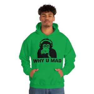 "Why U Mad" Unisex Heavy Blend™ Hooded Sweatshirt