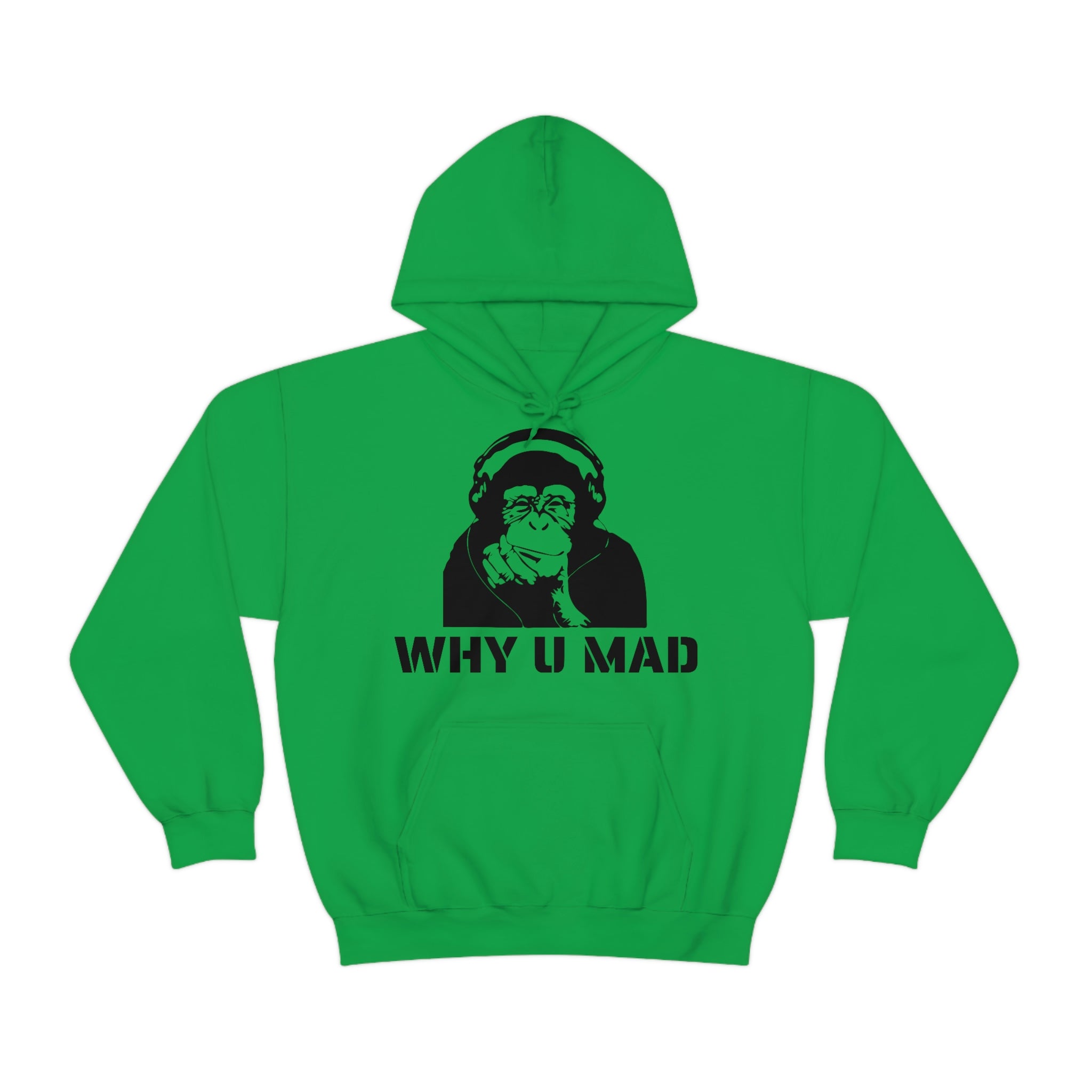 "Why U Mad" Unisex Heavy Blend™ Hooded Sweatshirt