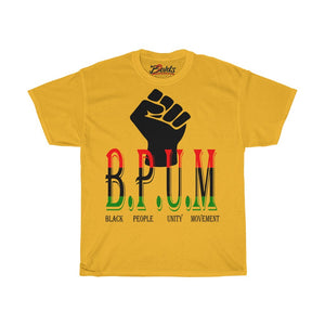 "B.P.U.M" Unisex Heavy Cotton Tee