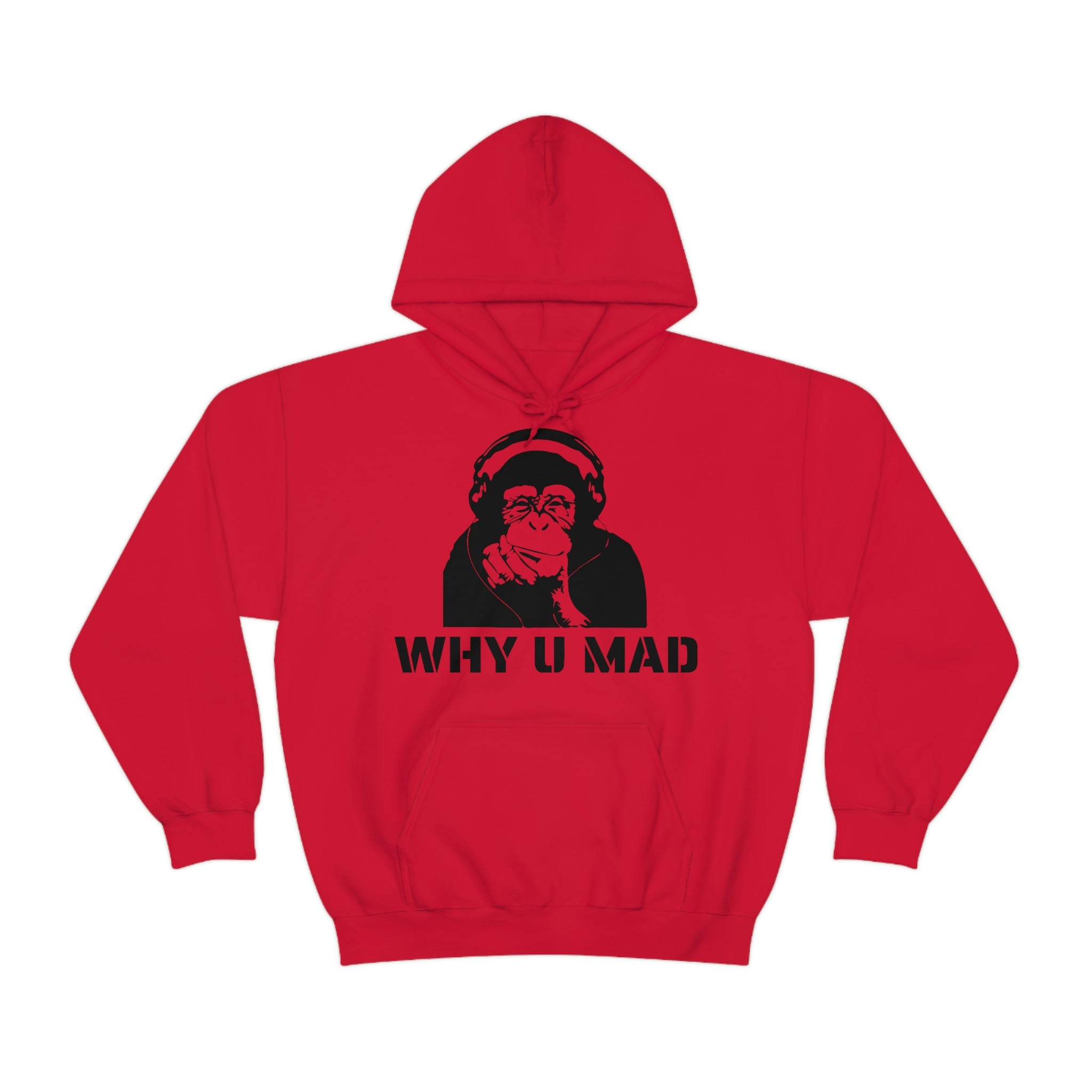 "Why U Mad" Unisex Heavy Blend™ Hooded Sweatshirt