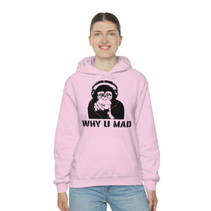 "Why U Mad" Unisex Heavy Blend™ Hooded Sweatshirt