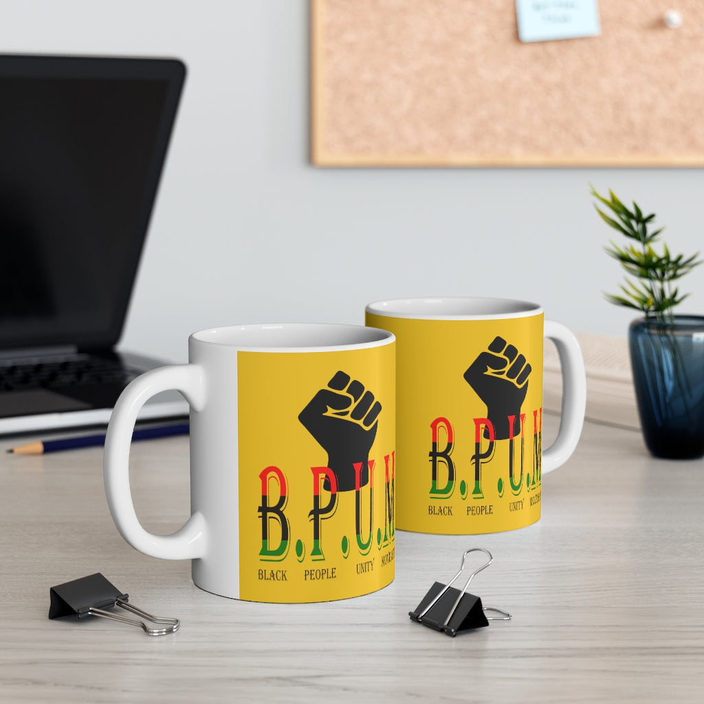 "B.P.U.M" Ceramic Mug 11oz (USA)