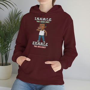 "Inhale/Exhale" Unisex Heavy Blend™ Hooded Sweatshirt