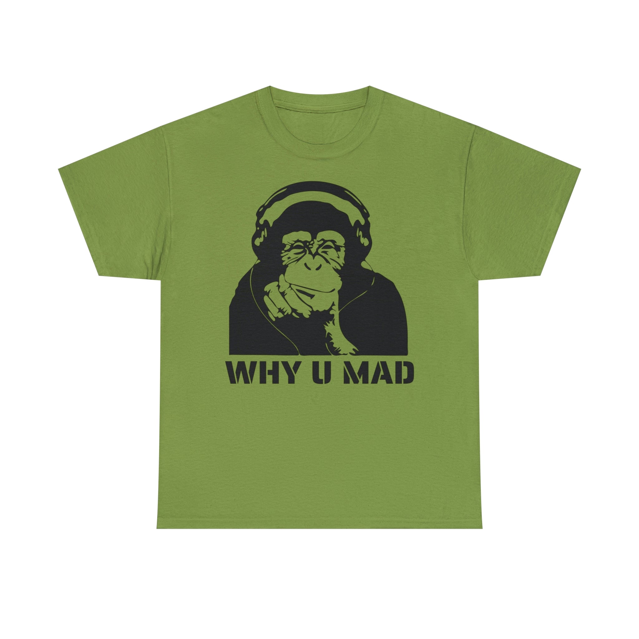 "Why U Mad" Unisex Heavy Cotton Tee