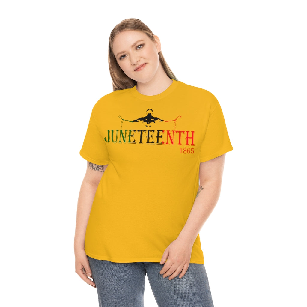 "Juneteenth" Unisex Heavy Cotton Tee (EUR)