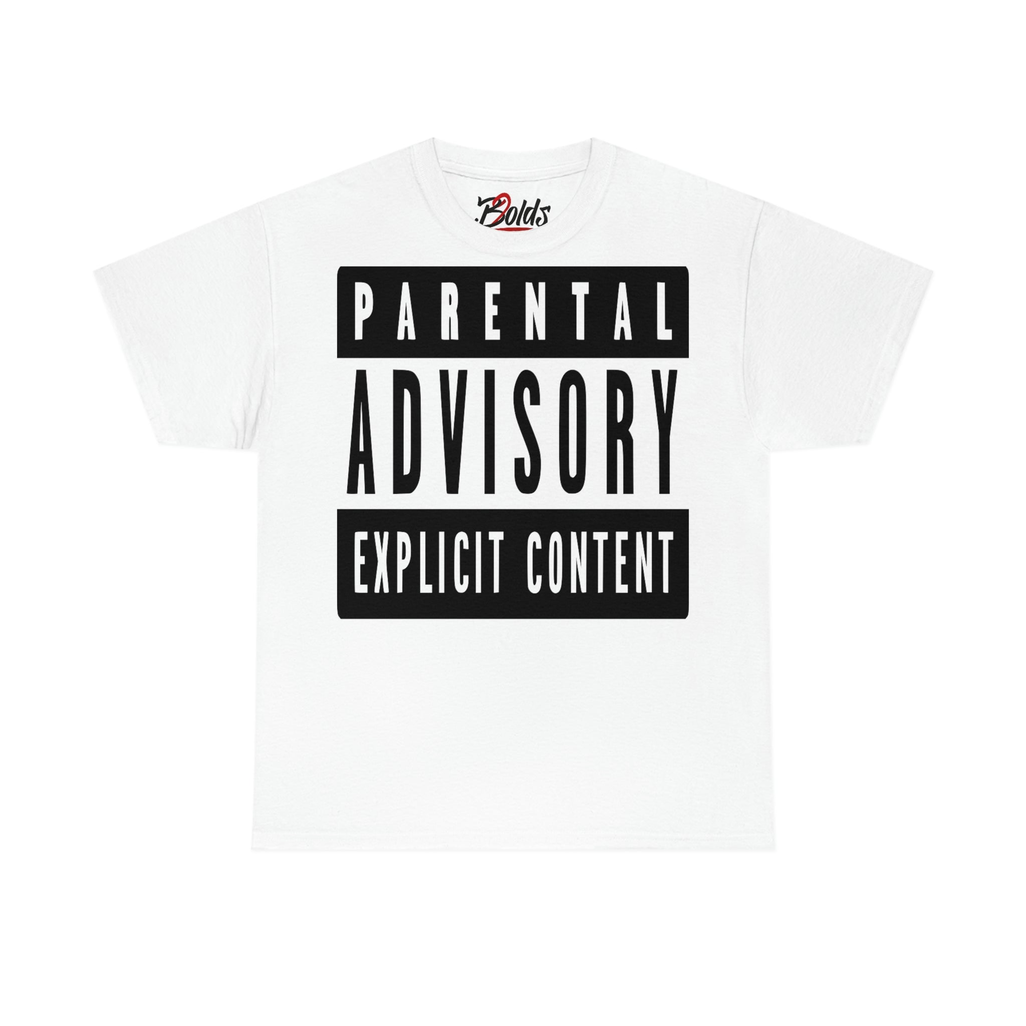 "Parental Advisory" Unisex Heavy Cotton Tee