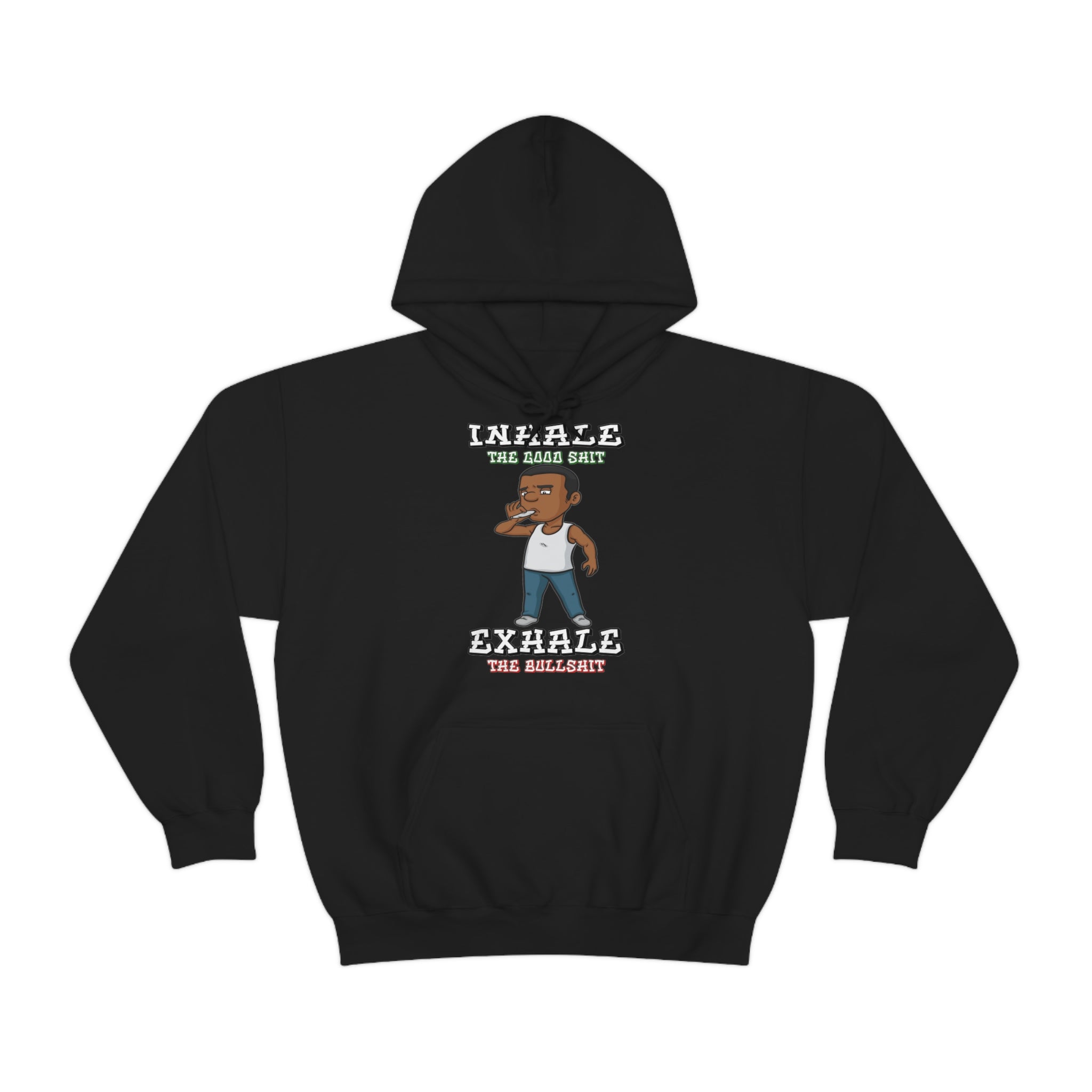 "Inhale/Exhale" Unisex Heavy Blend™ Hooded Sweatshirt