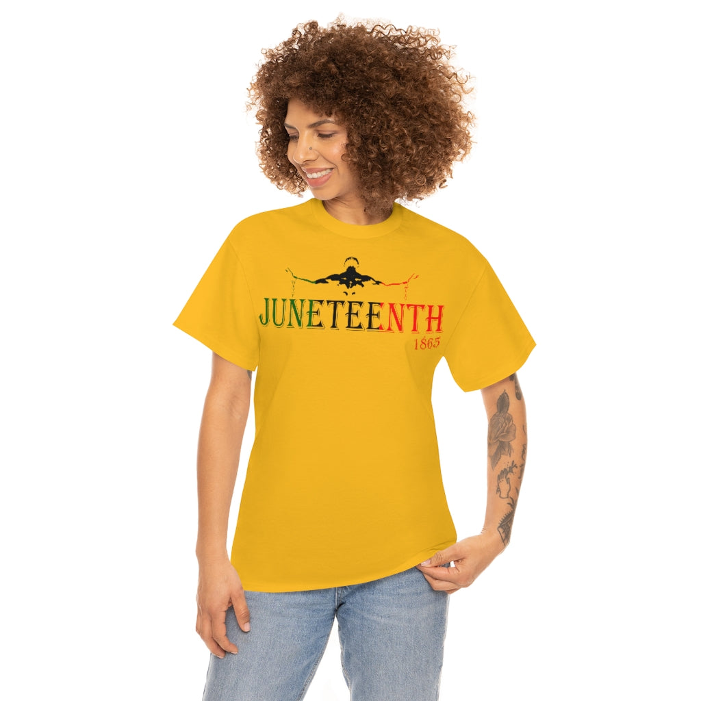 "Juneteenth" Unisex Heavy Cotton Tee (EUR)