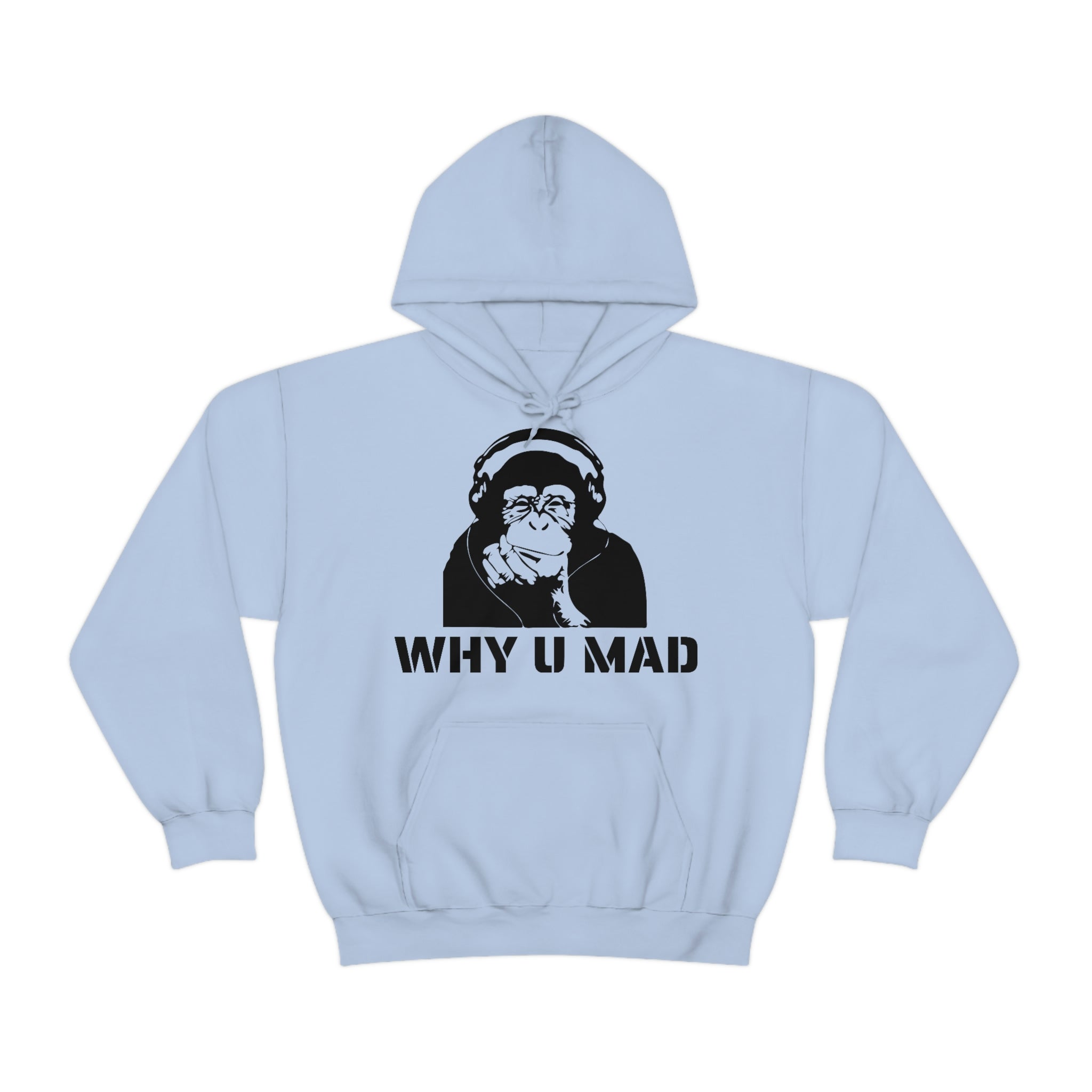 "Why U Mad" Unisex Heavy Blend™ Hooded Sweatshirt