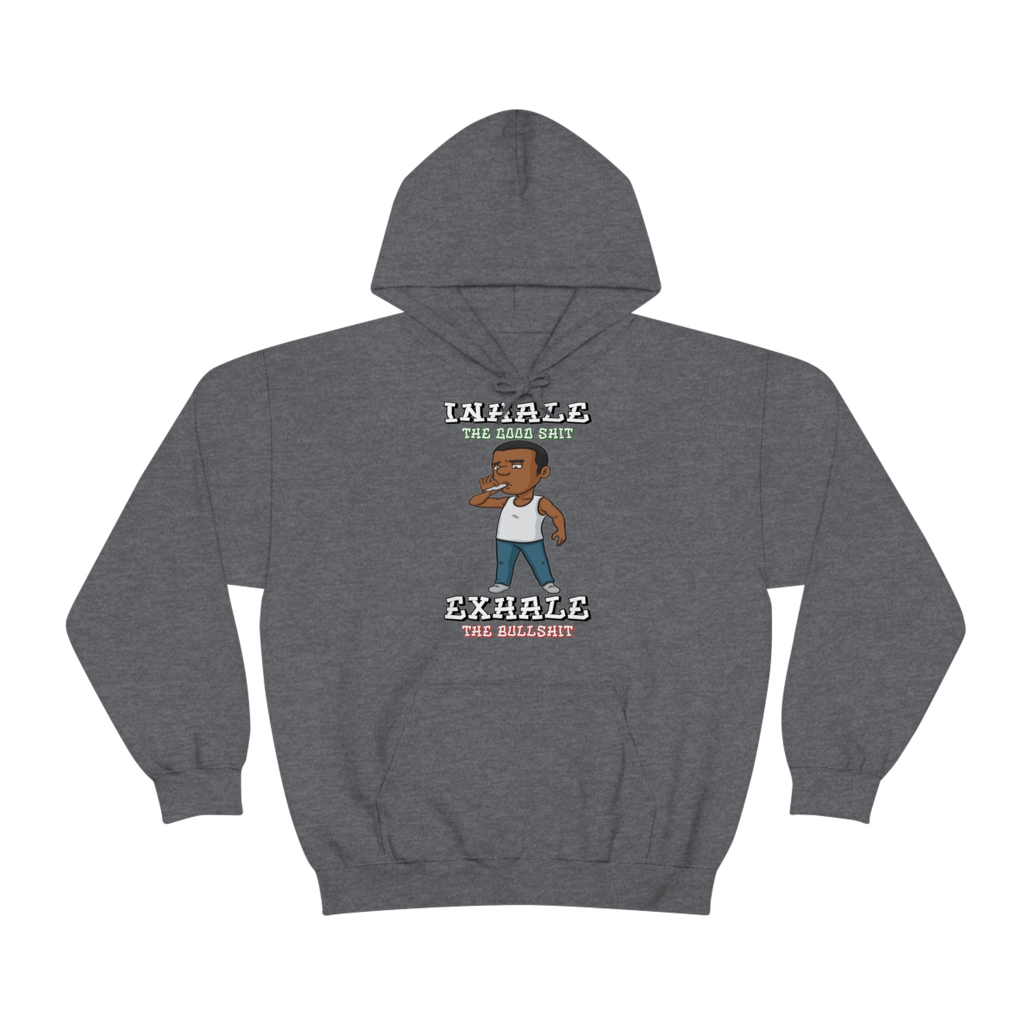 "Inhale/Exhale" Unisex Heavy Blend™ Hooded Sweatshirt