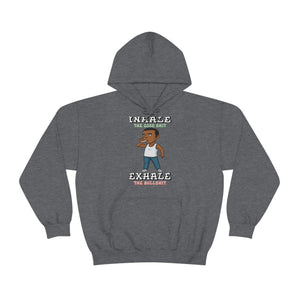 "Inhale/Exhale" Unisex Heavy Blend™ Hooded Sweatshirt